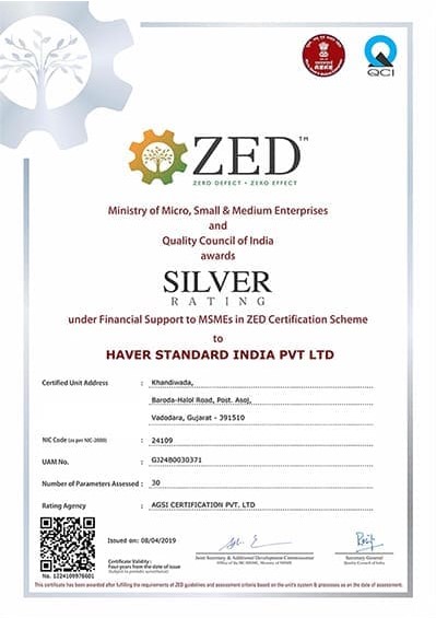 Zed Certificate